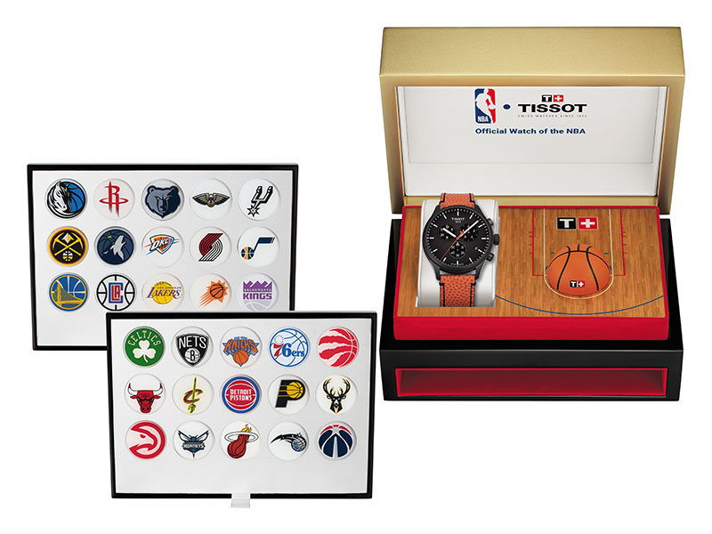 تعرف الى ساعة Chrono XL NBA Collector الجديدة من تيسوت... حلم هواة المجموعات